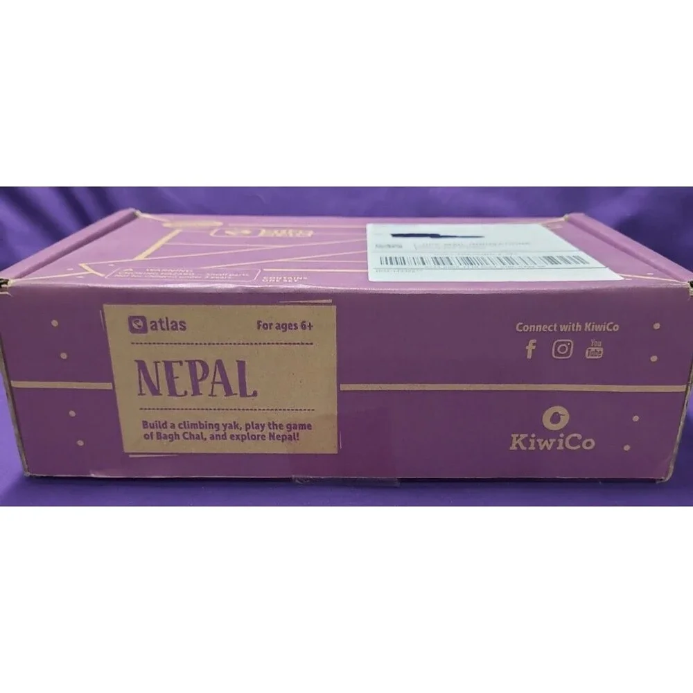 Kiwi Company Atlas Crate - NEW Nepal Unopened
